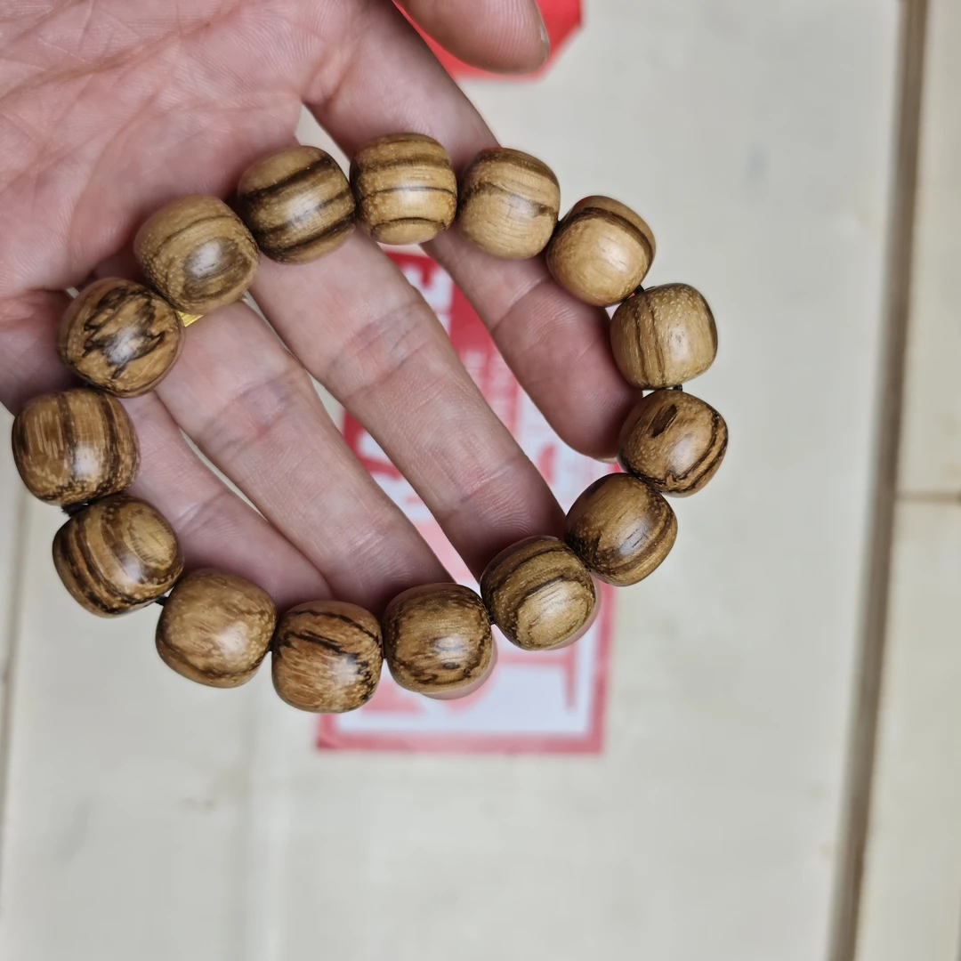 手串男士女士天然檀木手串文玩女生男生盘玩B41