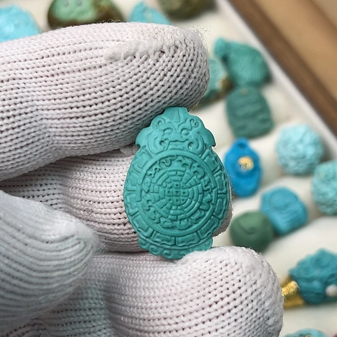 绿松石未镶嵌配饰