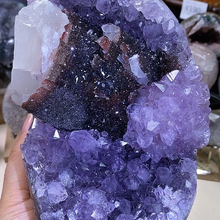 大型摆件（非配饰）未镶嵌紫晶