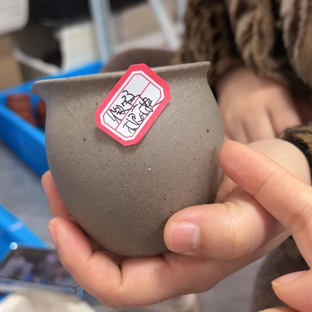 紫砂茶壶黄龙山原矿本绿