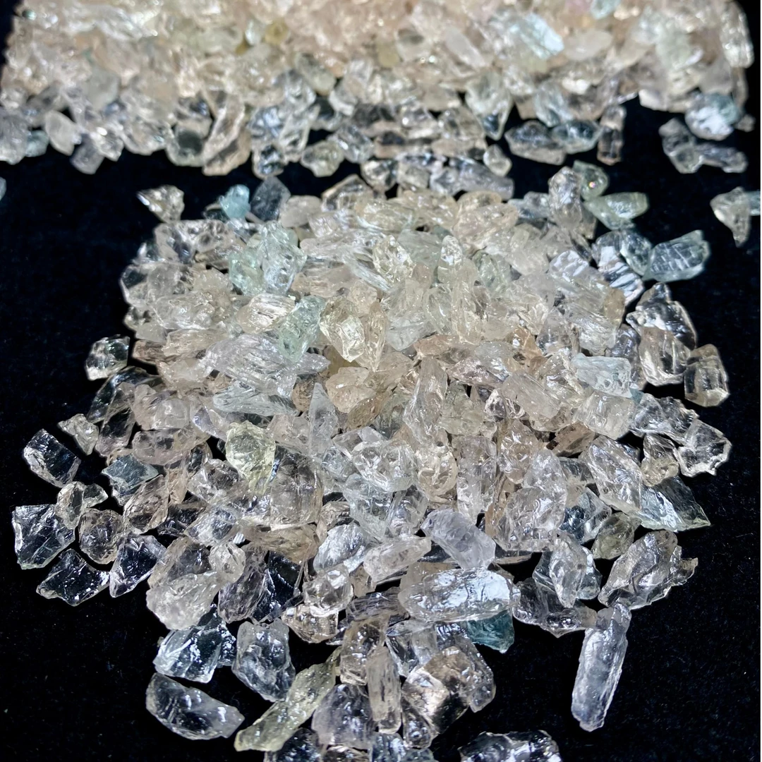 天然摩根石碎石10g多样性发货