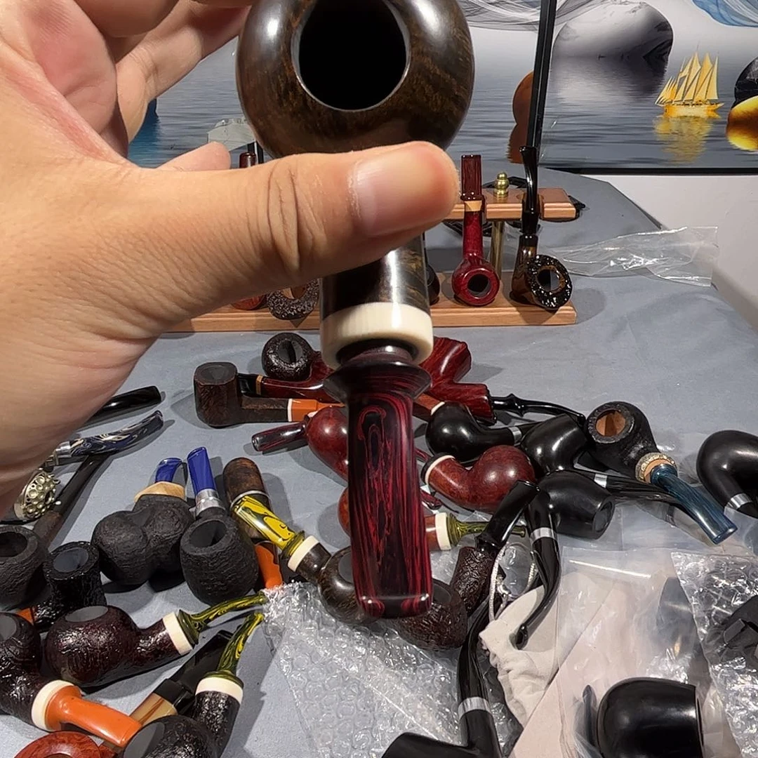 石楠木苹果空腔烟斗