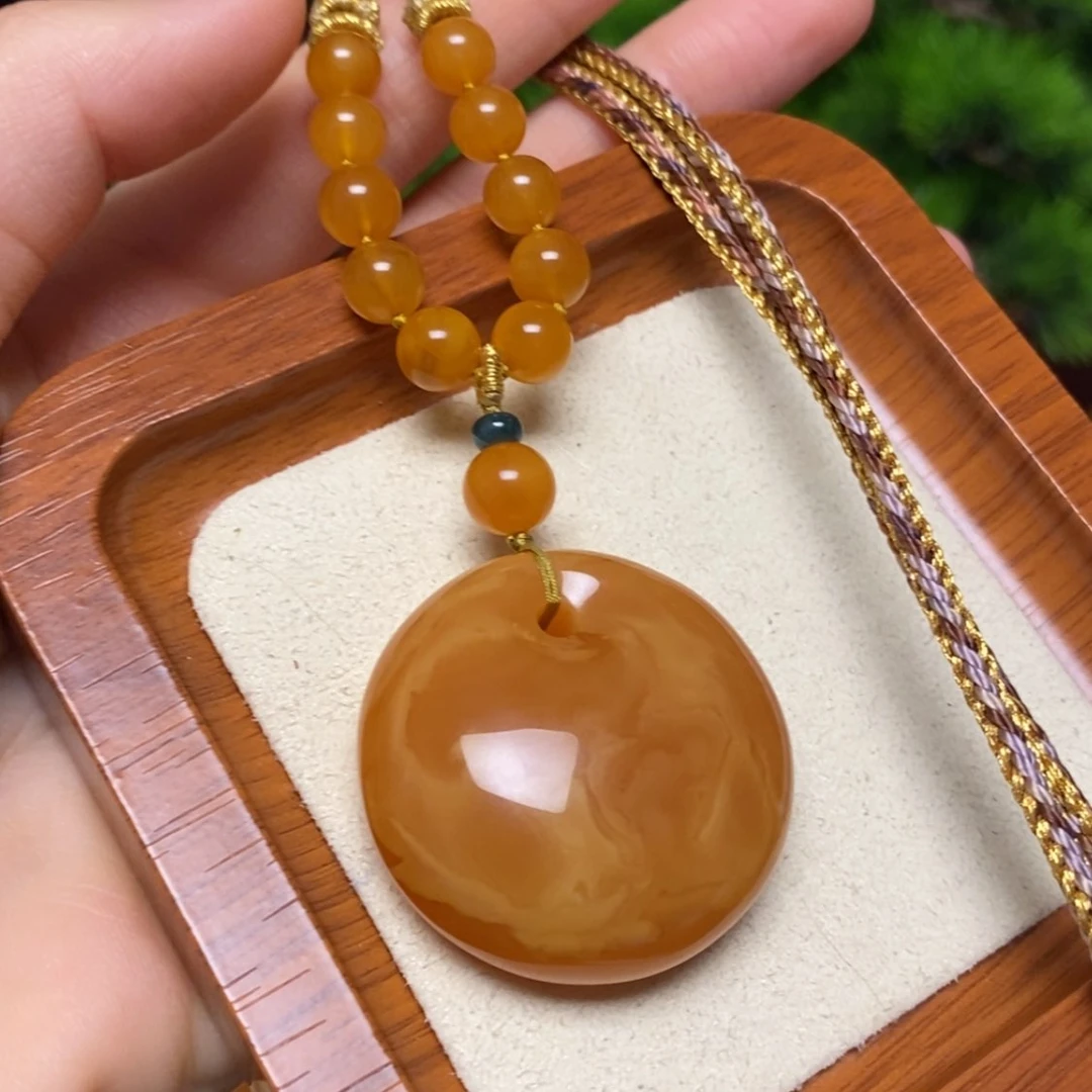 【闪购商品】未镶嵌颈饰蜜蜡项链