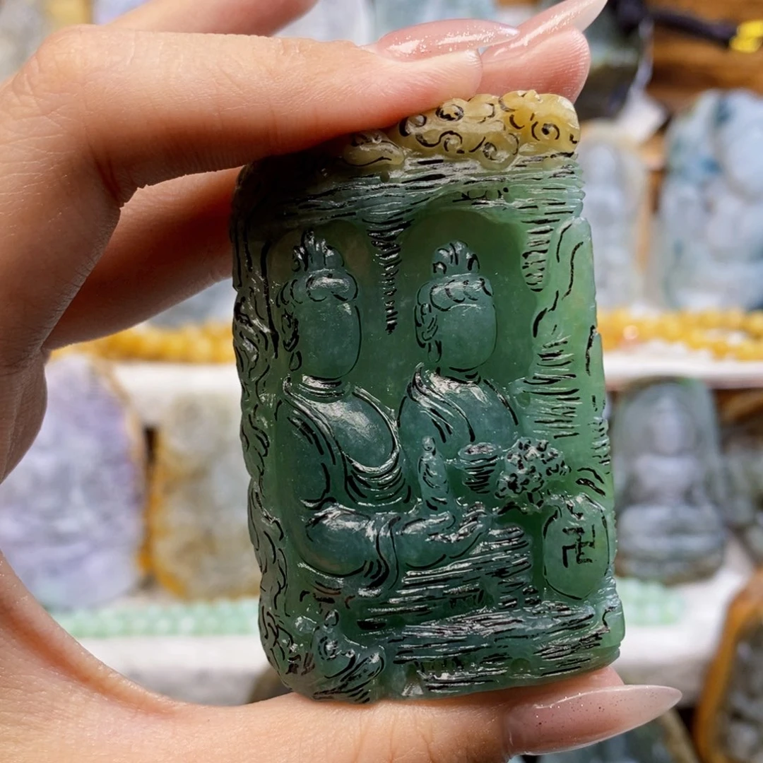 未镶嵌定制翡翠味*哥