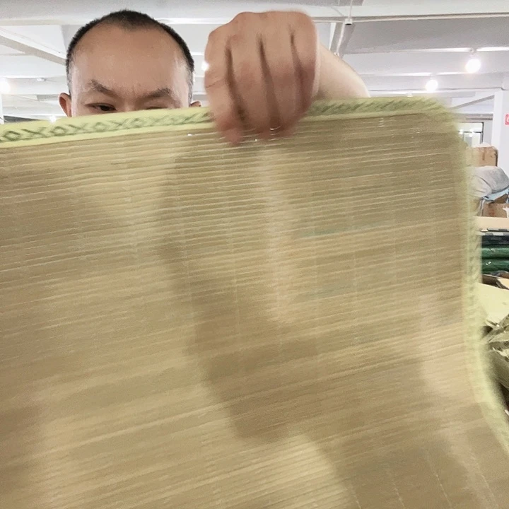 羊羔毛青草绿竹坐垫发一