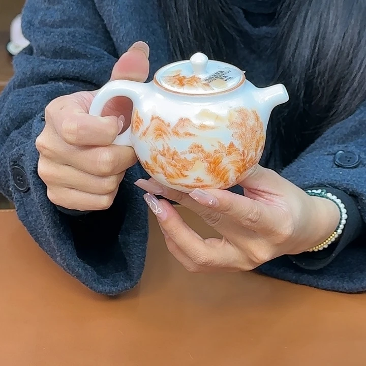 高端大气的茶壶，清了