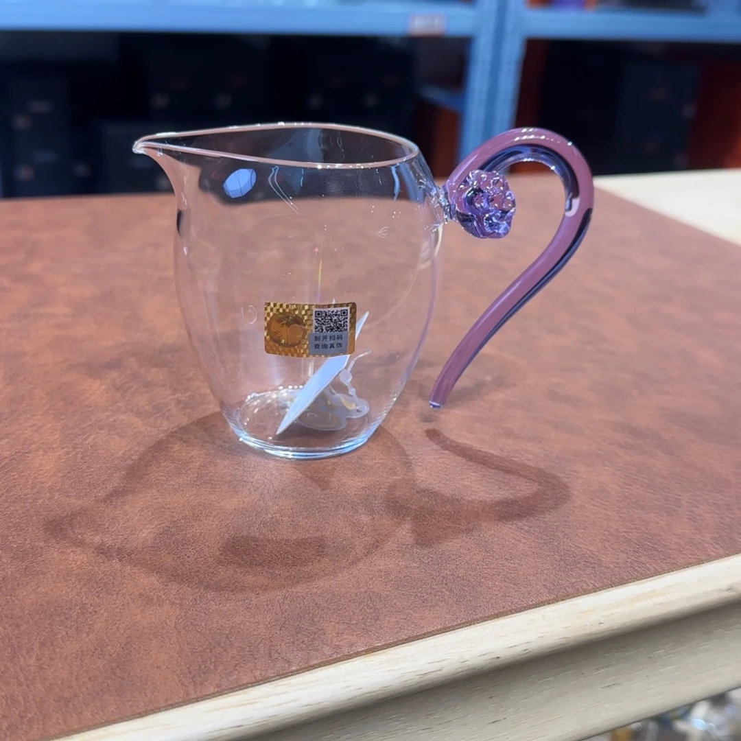 禾器怡莲公道杯浅紫色