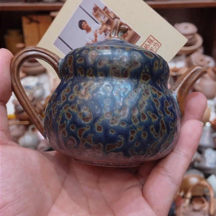 柴烧老岩泥高端茶器