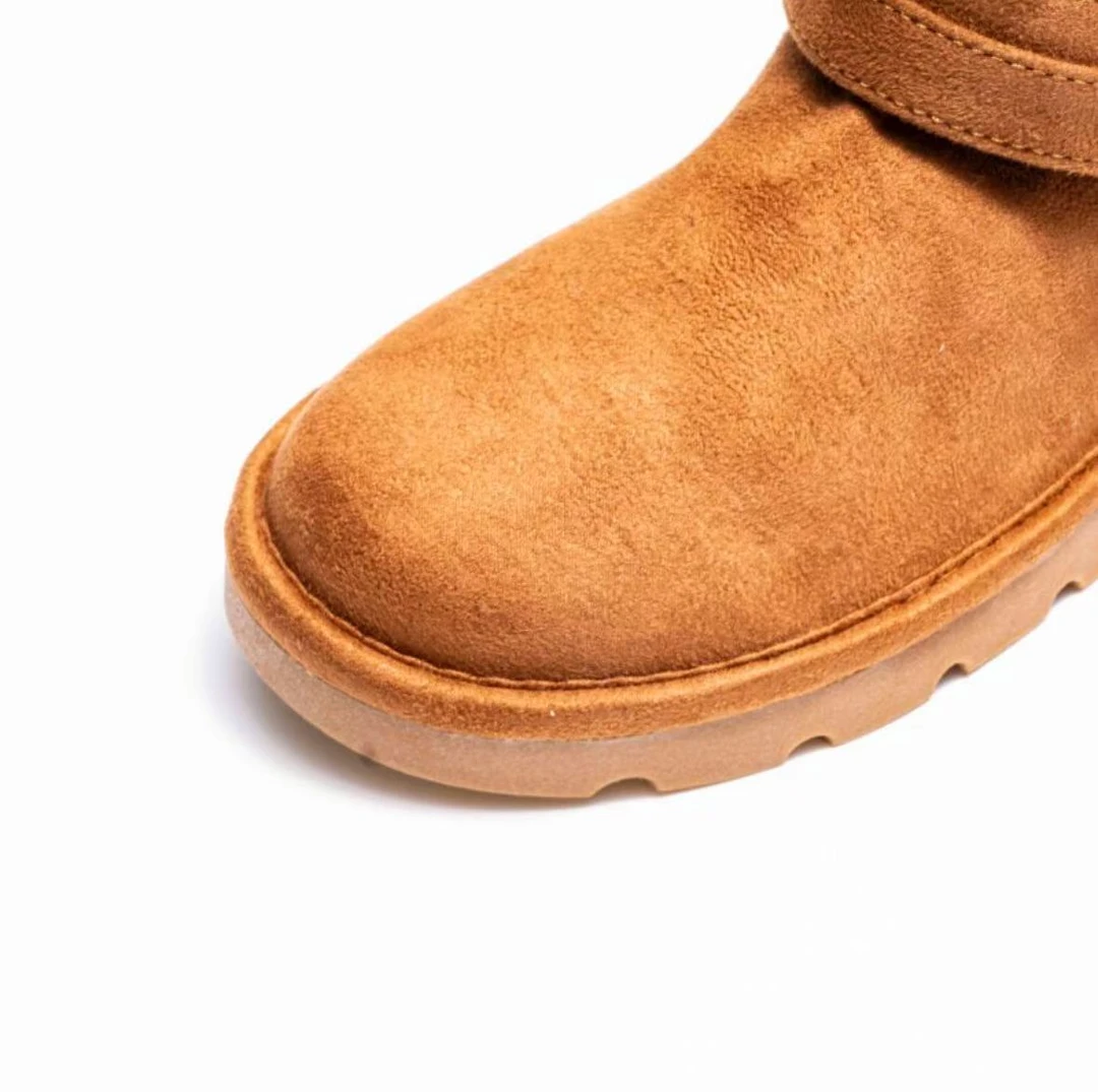 2024新款厚底大棉加绒儿童雪地靴（QA-0047）