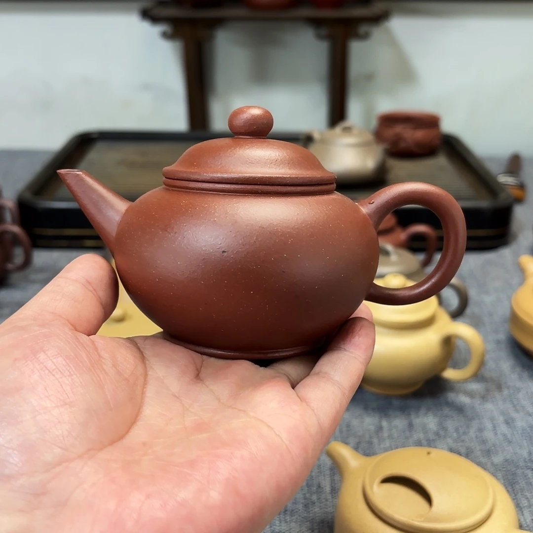 茶壶紫砂全手工紫砂壶水平