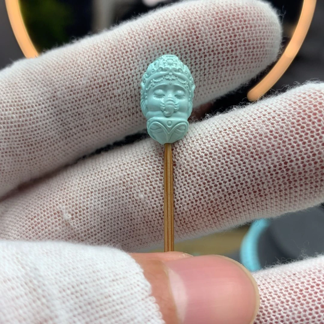 绿松石挂件未镶嵌