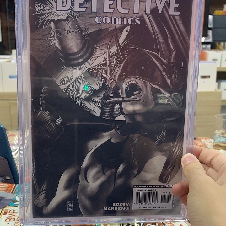 纸蝙蝠侠侦探漫画836期