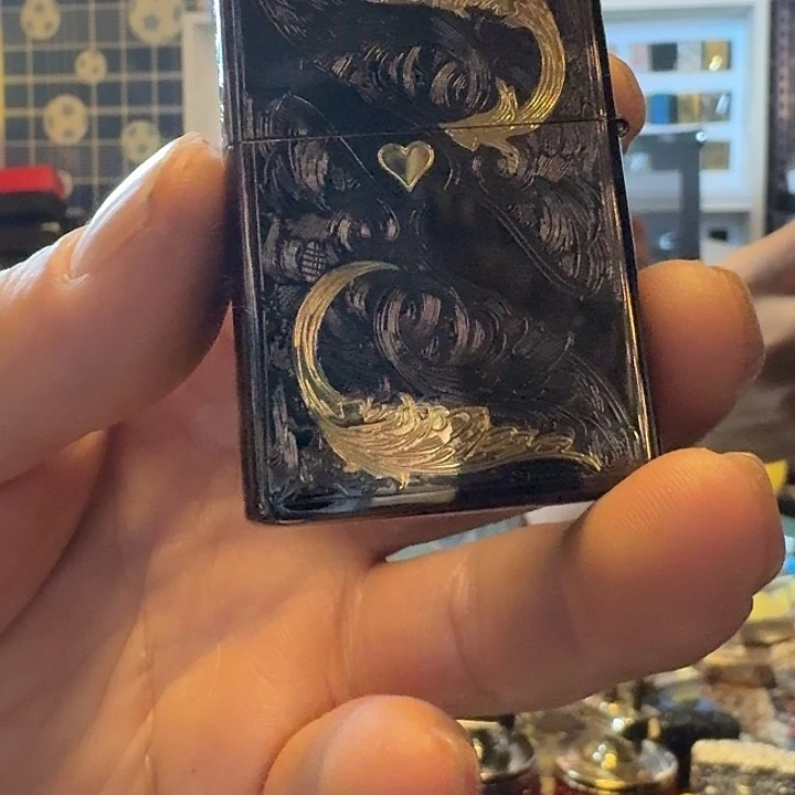 佐罗一代黑金唐草在我心打火机