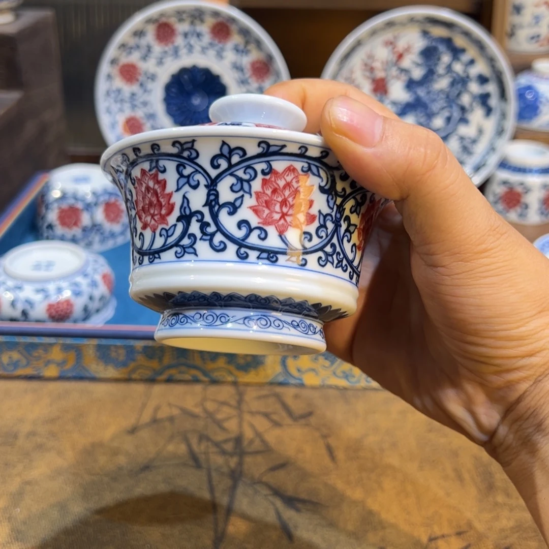 摆件景德镇茶器百宝箱