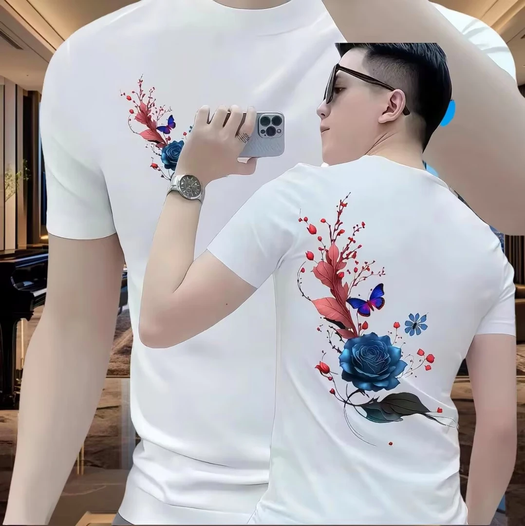 潮流男生百搭时尚休闲短袖夏季宽松