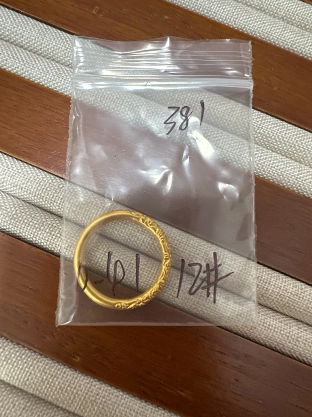足金999 樱花繁华戒指 0.41 12圈口