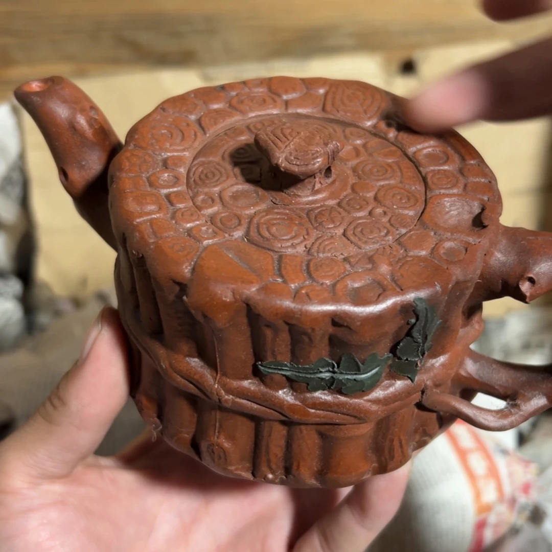 茶壶紫砂老厂紫砂壶一件！