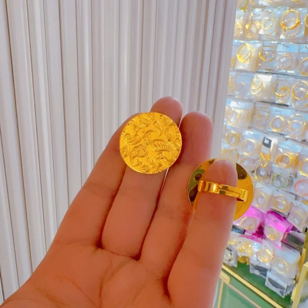 钛钢戒指 365时尚新款休闲百搭巴达木款式戒指