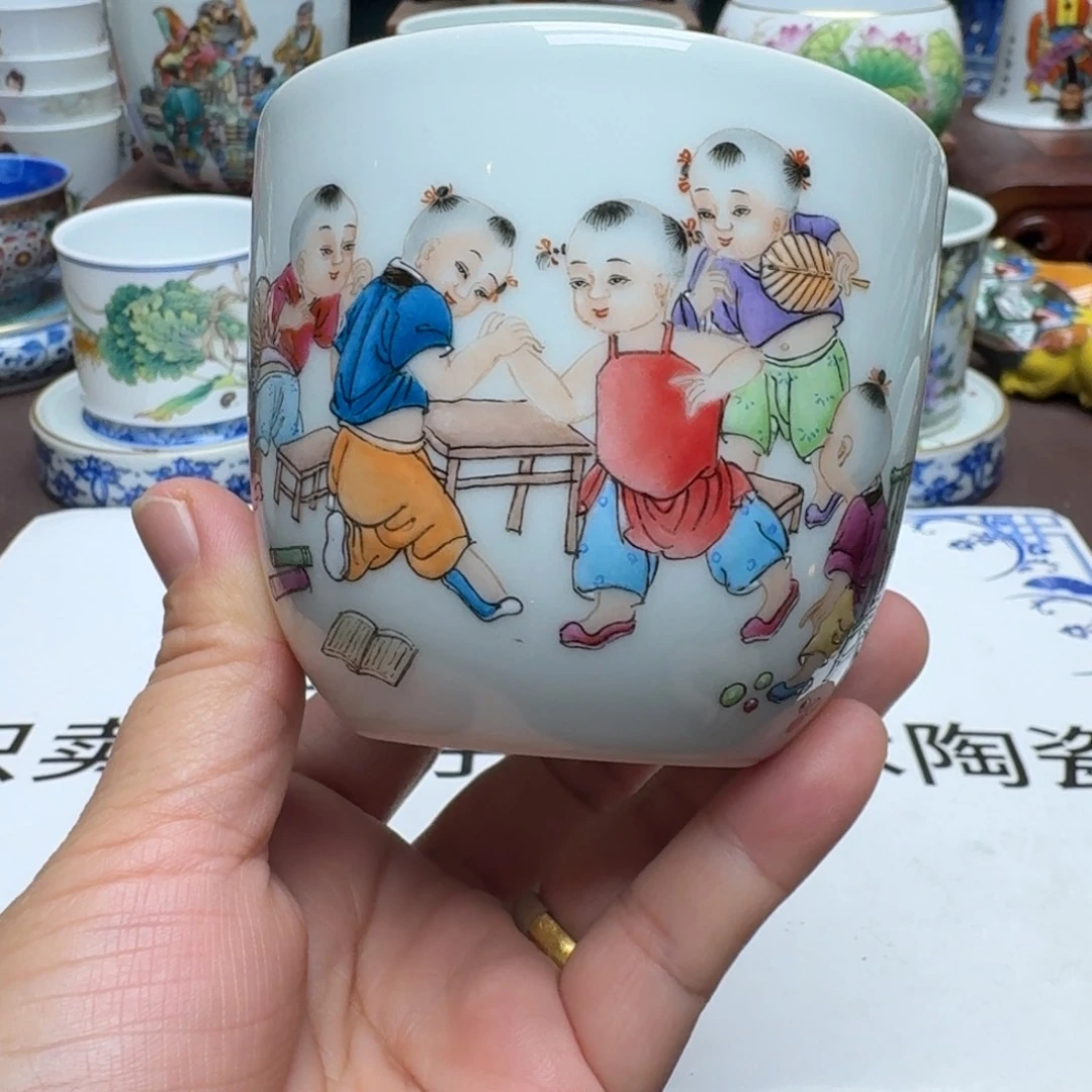 景德镇手工手绘展示