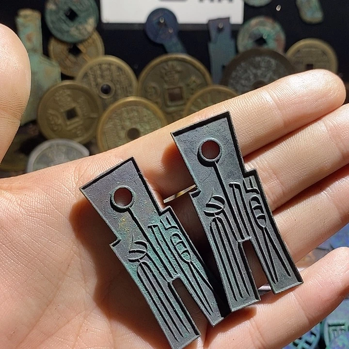 铜现代花钱工艺品工艺品