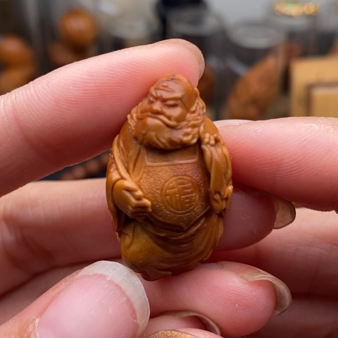 惹***精吊坠橄榄核钟馗单子