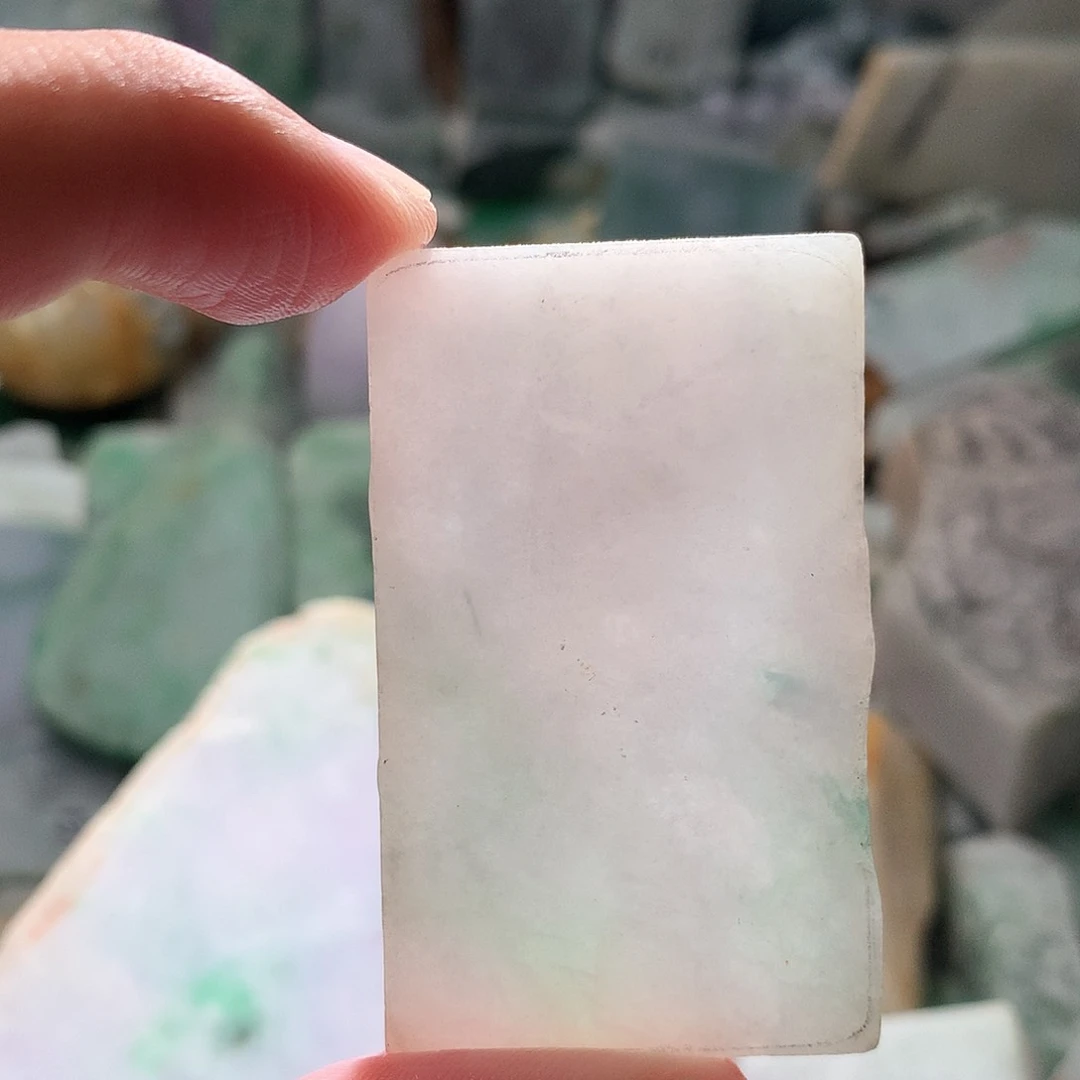 翡翠散珠翡翠原石片料