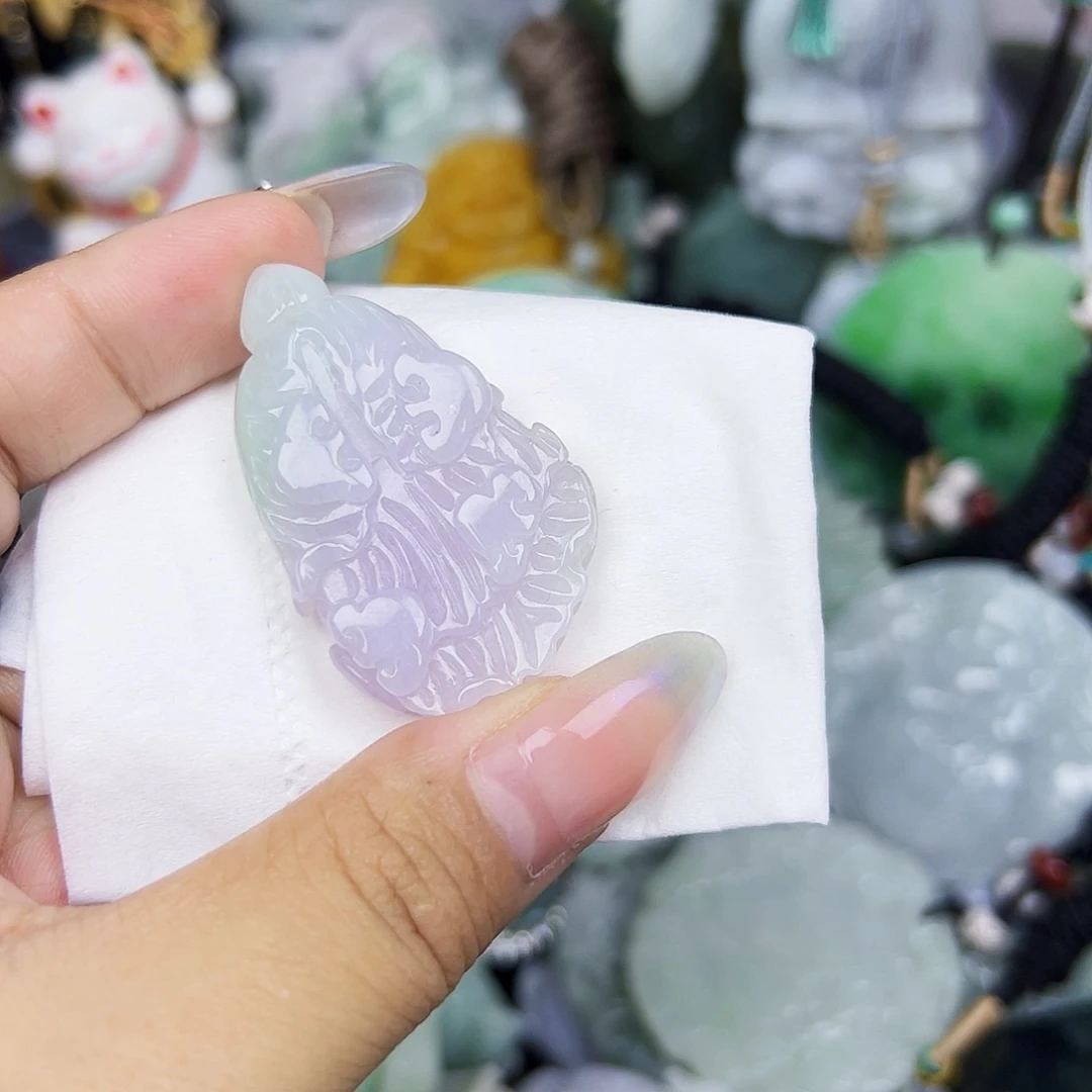 温***月翡翠未镶嵌吊坠(不含链)111