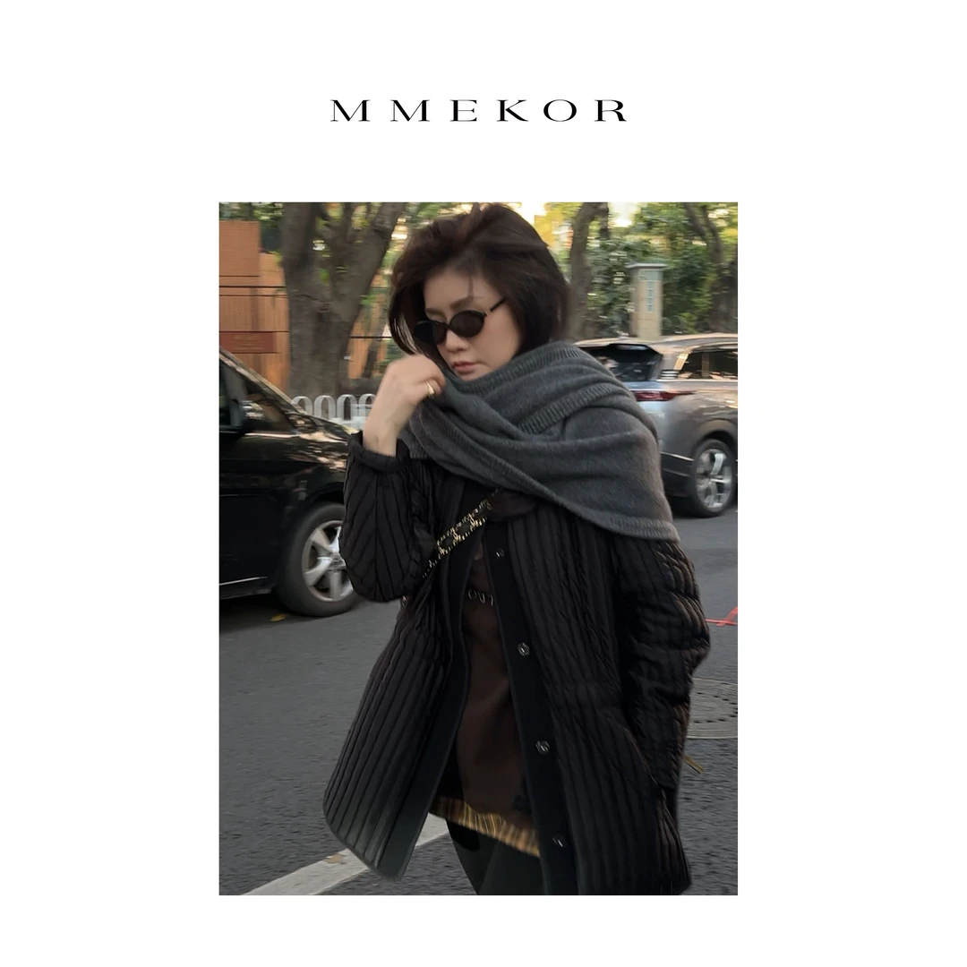 MMEKOR“第二十条”棉服 2025新款摩登街头时髦外套 89092