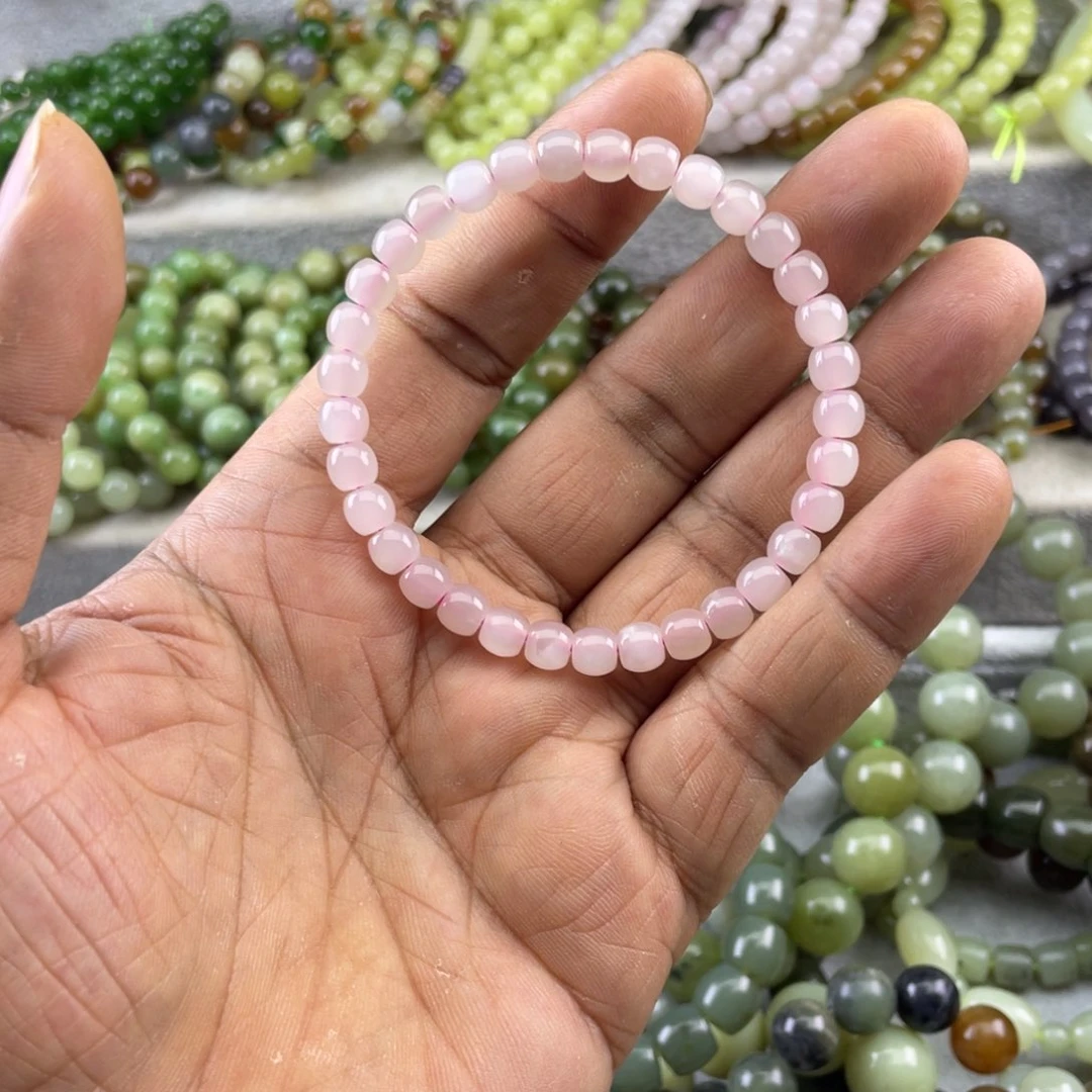 乐***锦手链未镶嵌和田玉