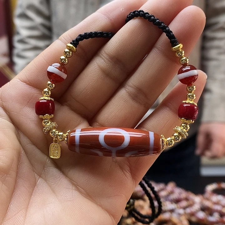 玛瑙/玉髓合金颈饰