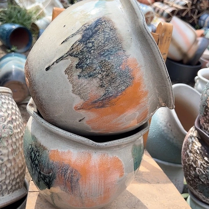 紫砂花盆口20高18清仓价。。。。。。。。。。