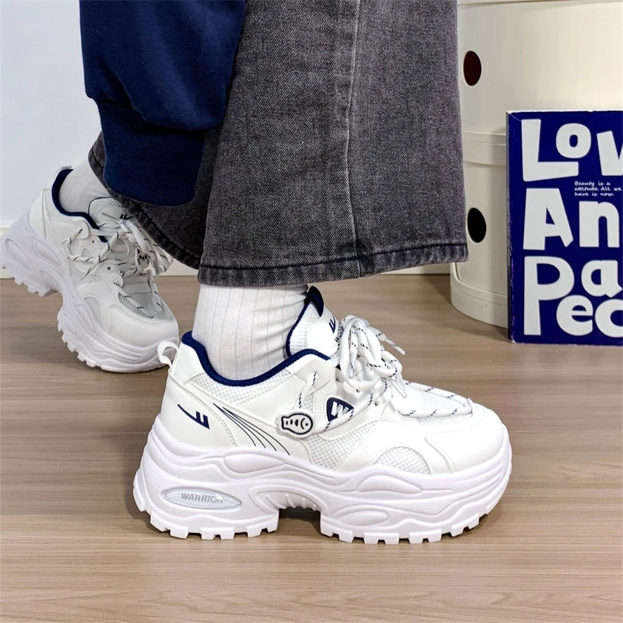 回力2026小鱼厚底老爹鞋女鞋春秋原创设计感学生百搭休闲运动鞋子