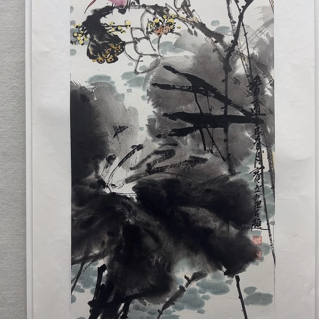 国画莫邦才美术馆精品