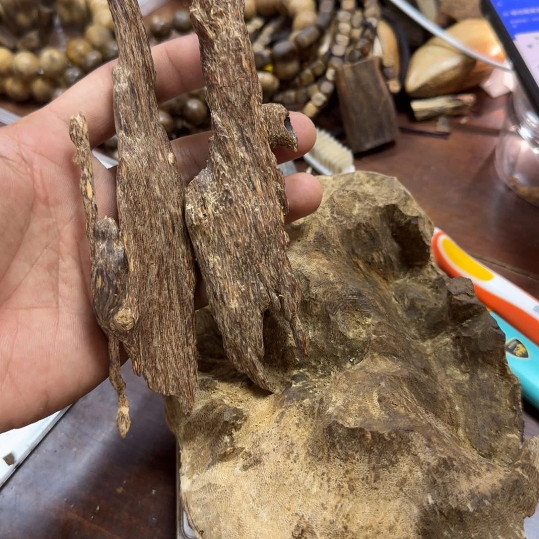 树脂制品玉*手工艺块料原材料海南尖峰岭虫漏树心