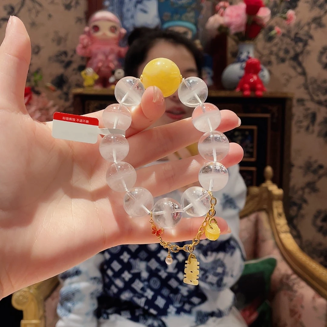 水晶手串未镶嵌手串