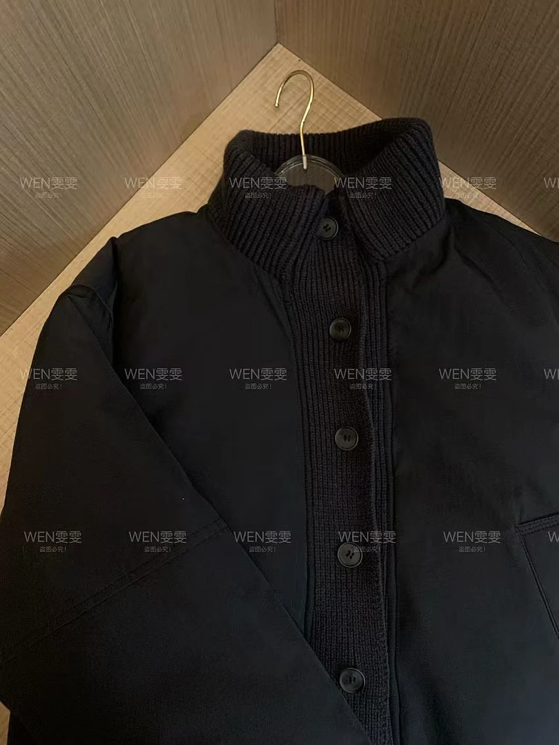 【WEN轻奢】2024冬季新款休闲百搭保暖立领羽绒服WWW0349