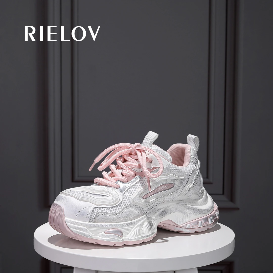 【婷婷 秋彤】RIELOV增高6cm时尚潮流百搭女士休闲鞋1002-1