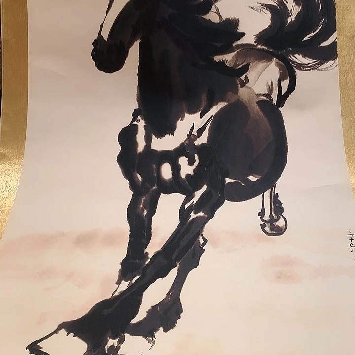 竖款装饰画装饰画