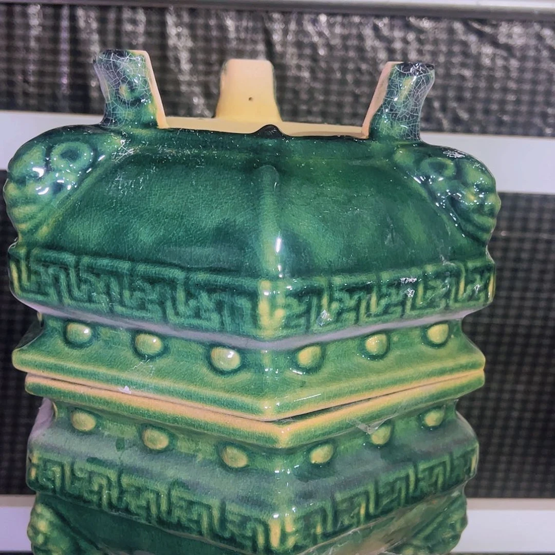 红陶从****+正宗岭南石湾盆放漏