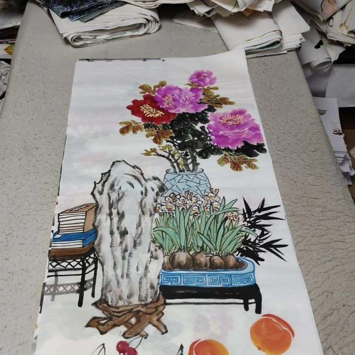 书***主国画国画花鸟花鸟国画
