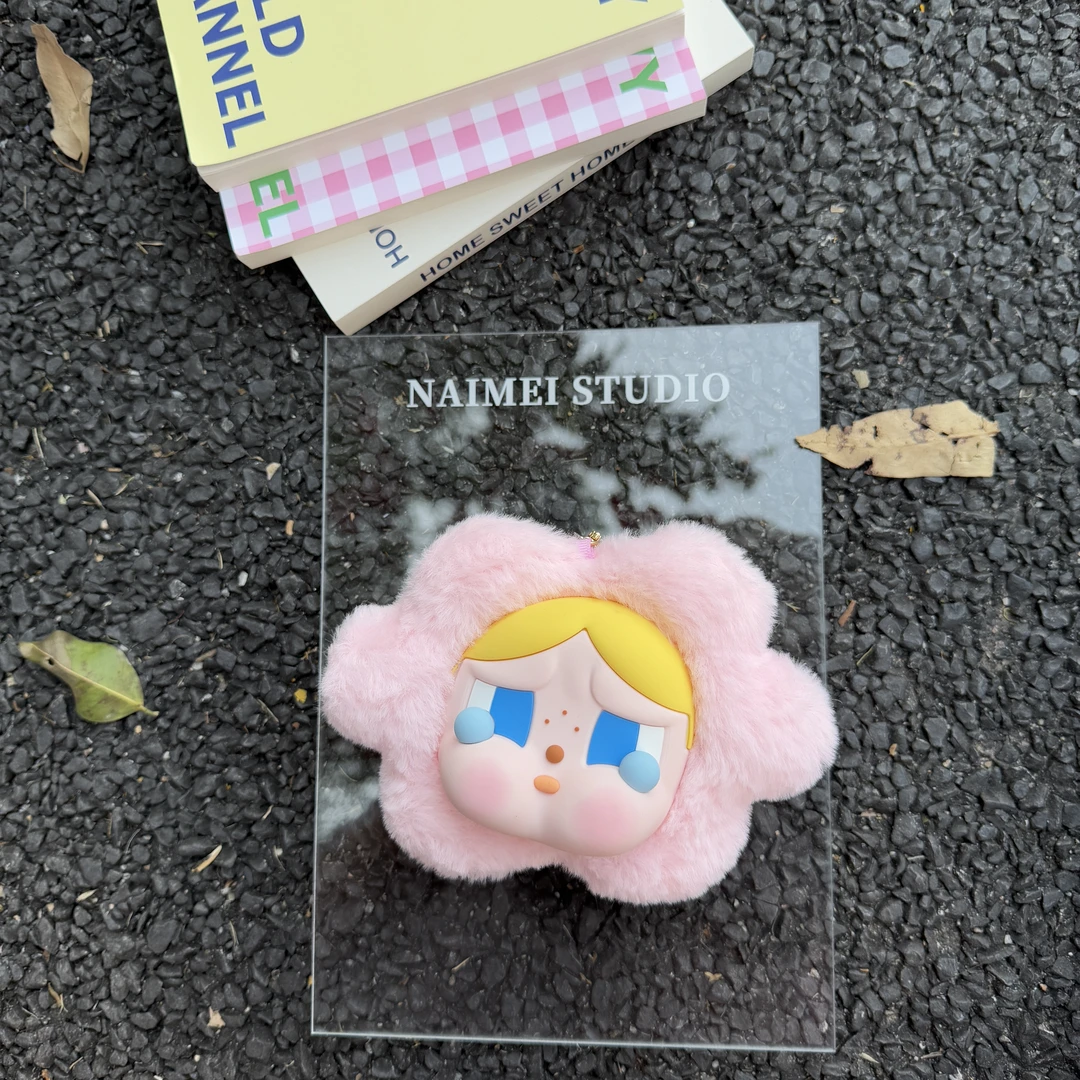 【NAIMEI】正版潮玩耳机包毛绒哭娃眼泪工厂系列包包挂件哭娃耳机包