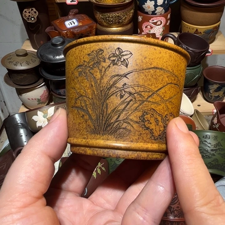 茶杯紫砂宜兴紫砂主人杯