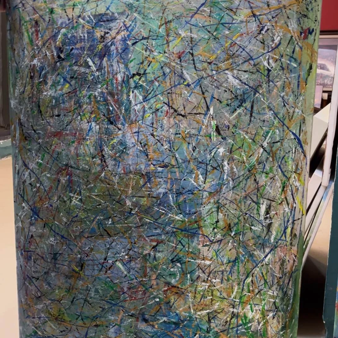 油画M****o抽象手绘油画