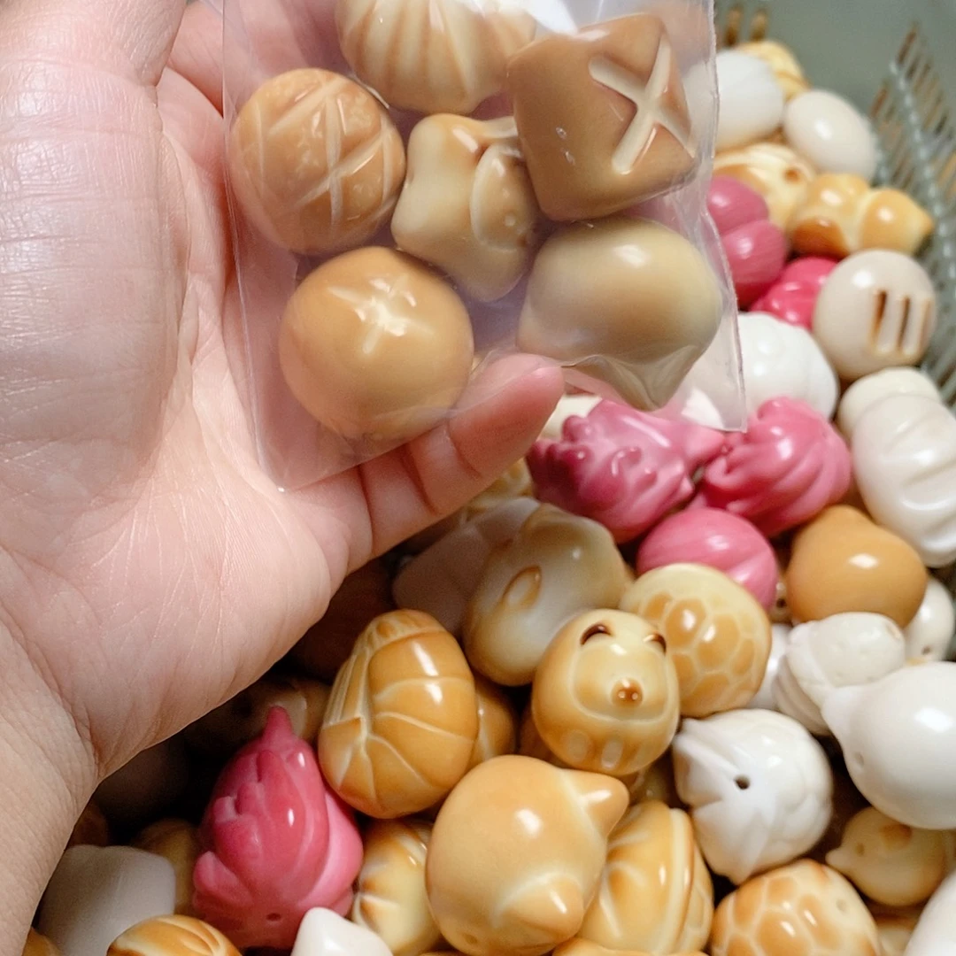 L***)吊坠菩提根/象牙果全品四颗,微微瑕疵2