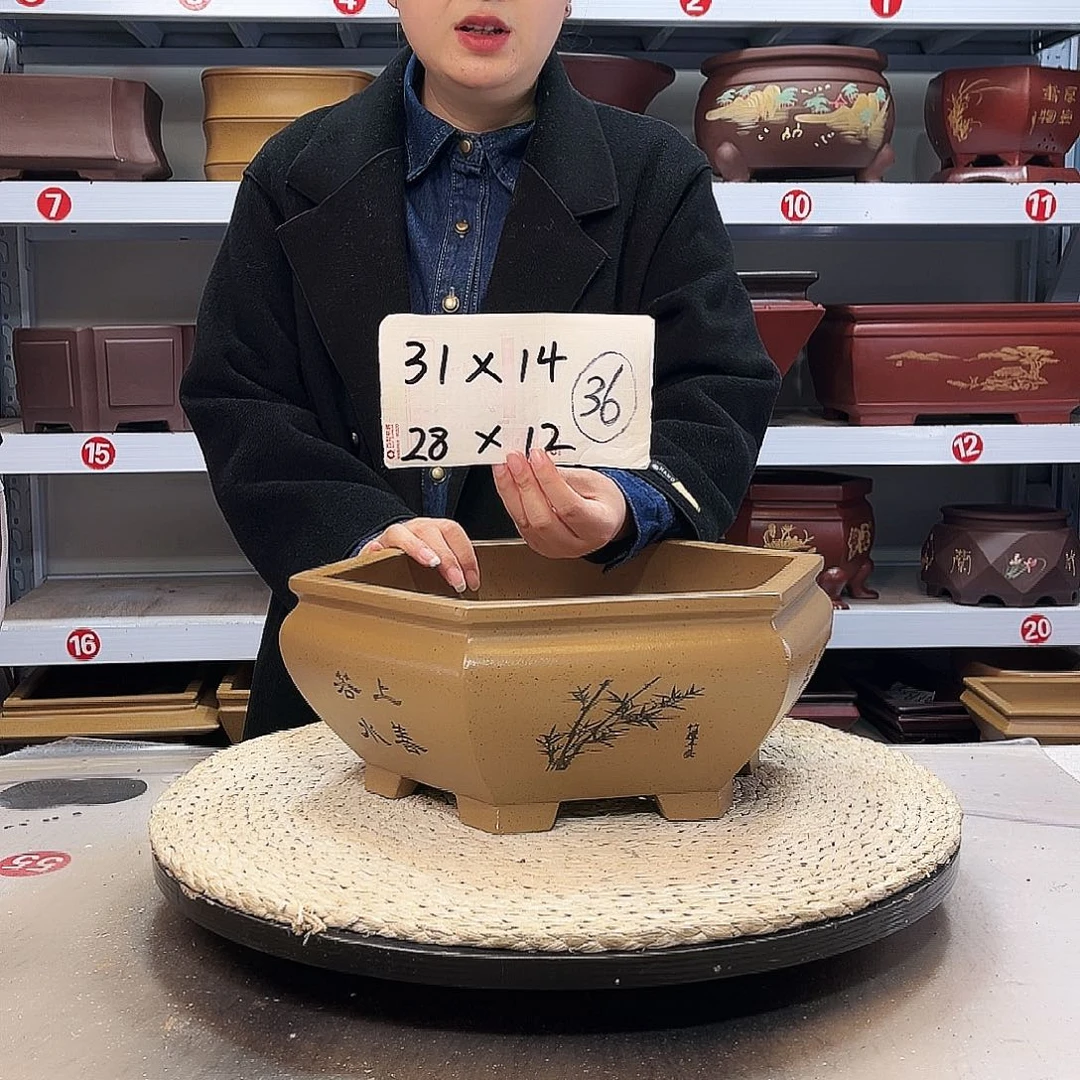 花盆紫砂紫砂花盆