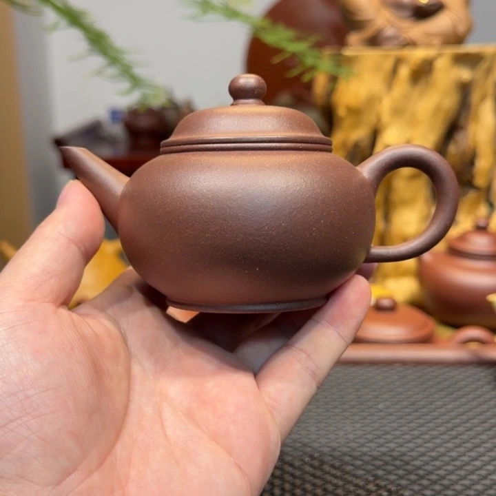 茶壶紫砂底槽清水平180CC特价