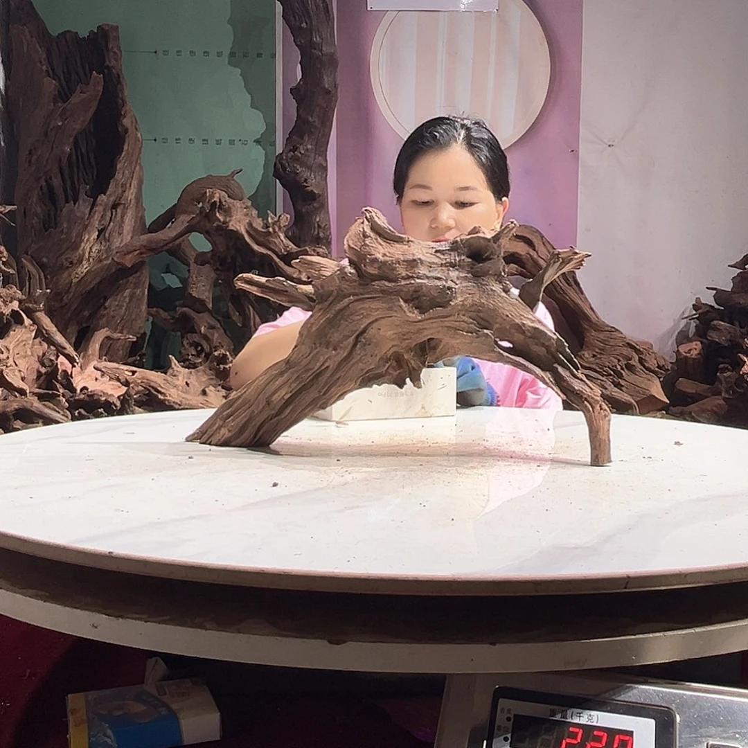 街***醉紫砂镂空紫柚沉木不包损4118