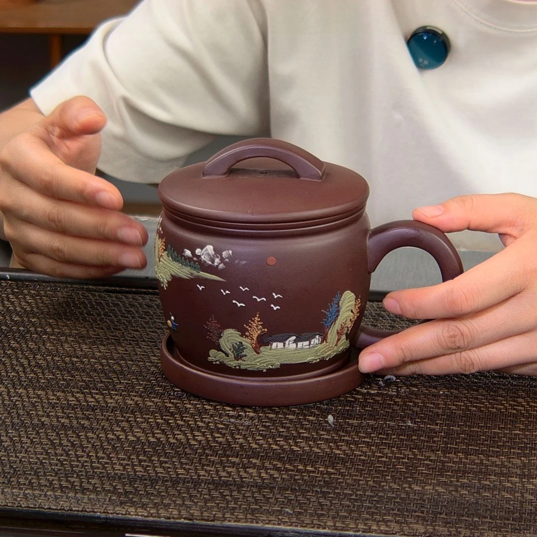 【闪购商品】茶杯紫砂高货放漏