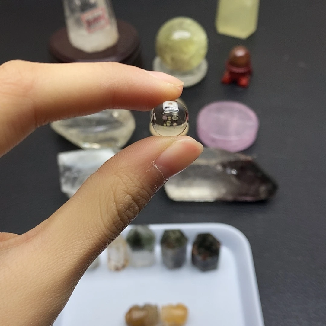 未镶嵌水晶珠宝半成品14水晶石