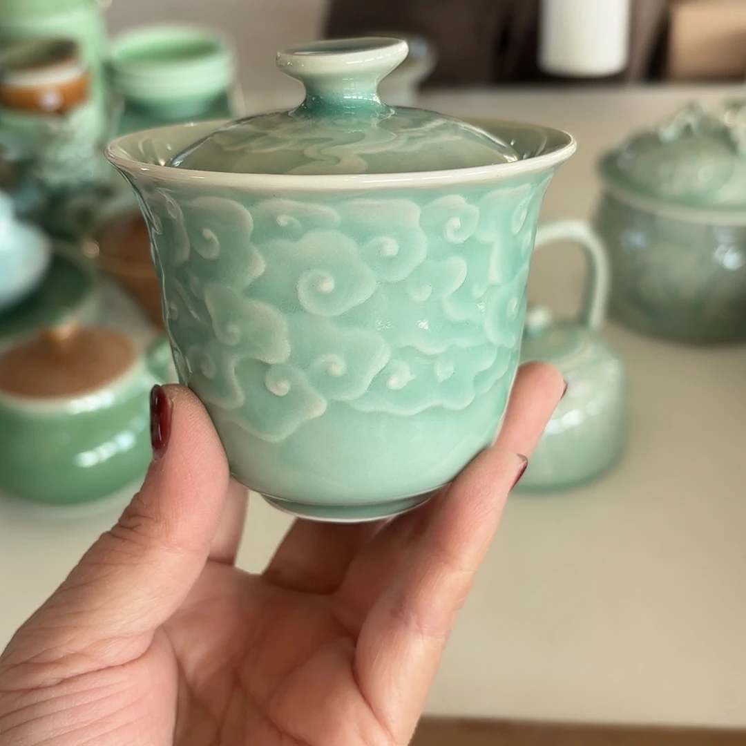 小米茶器龙泉云间青瓷
